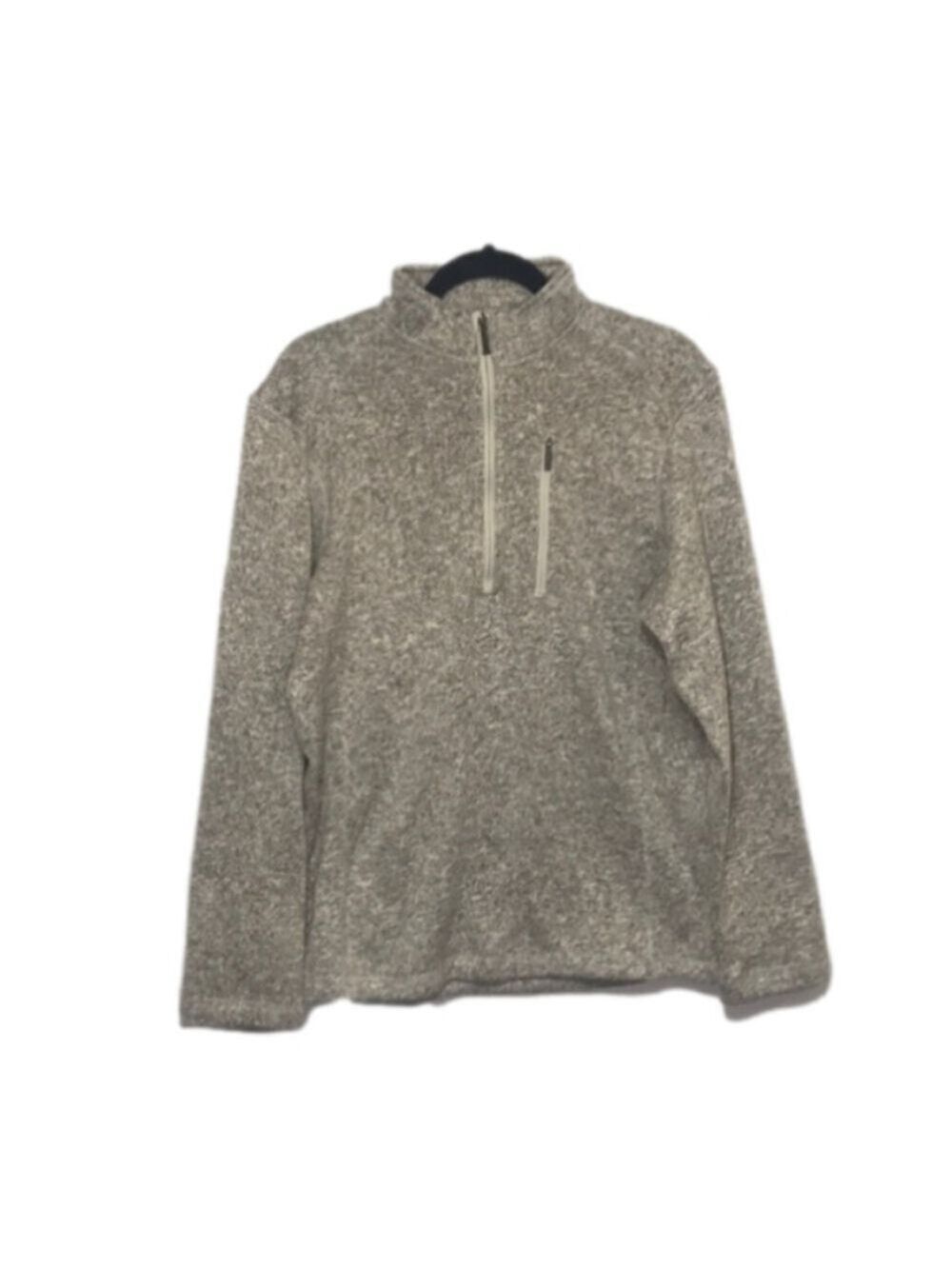Woolrich Men’s Gray Fleece Pullover Sz Medium